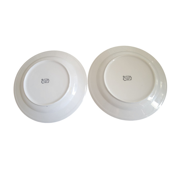 Vintage Fine Porcelain by Northridge China Bright White Floral Design Set of 2 - Picture 5 of 12